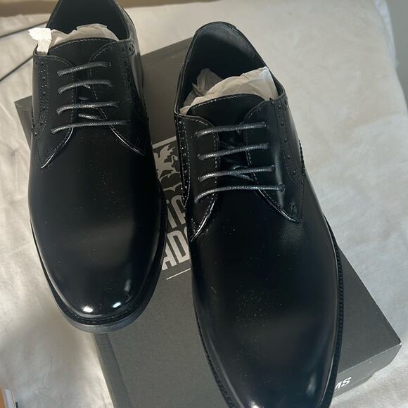 NEW Stacy Adams Black Dress Shoes size 7 1/2 main image 4